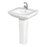 Gold Wash Basin with Pedestal in Dubai UAE